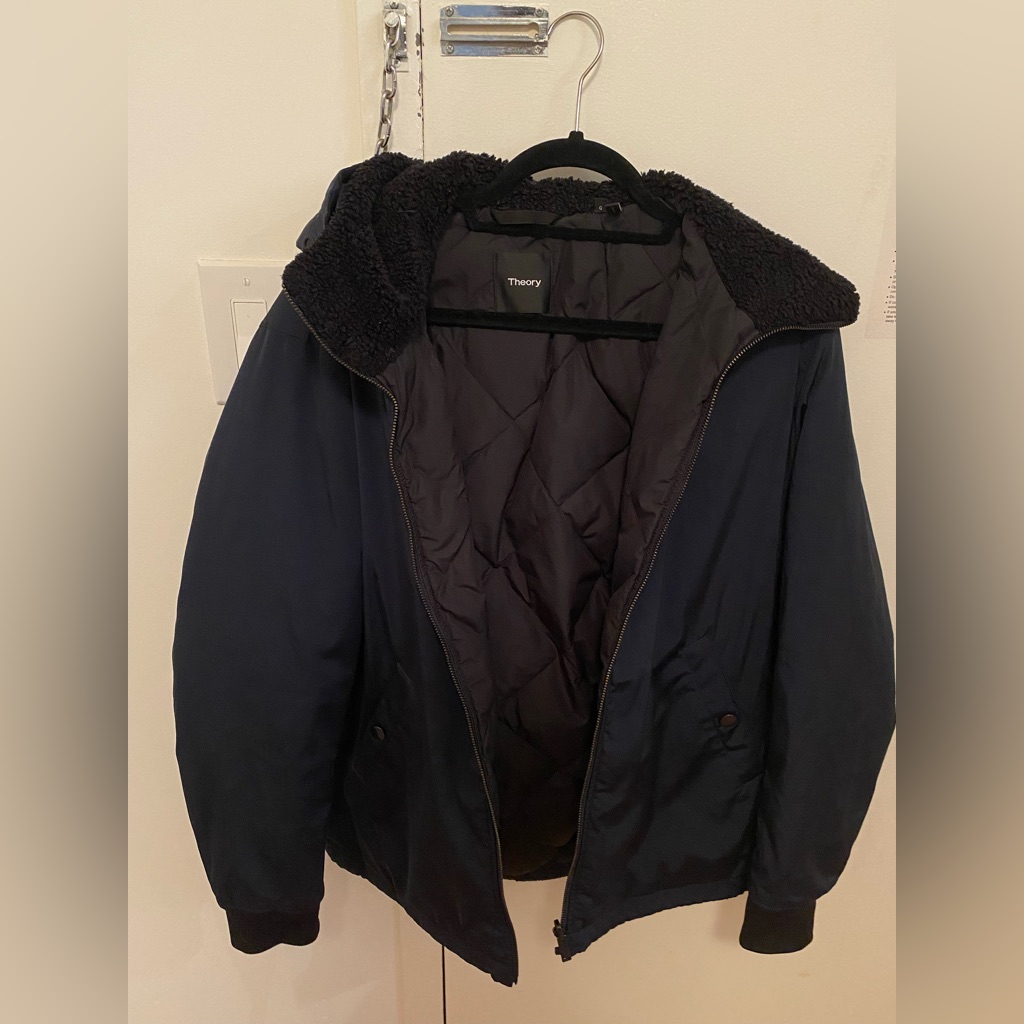 Theory Men’s Jacket Bomber Size G (Large)